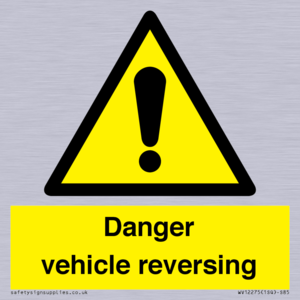Danger Vehicles Reversing